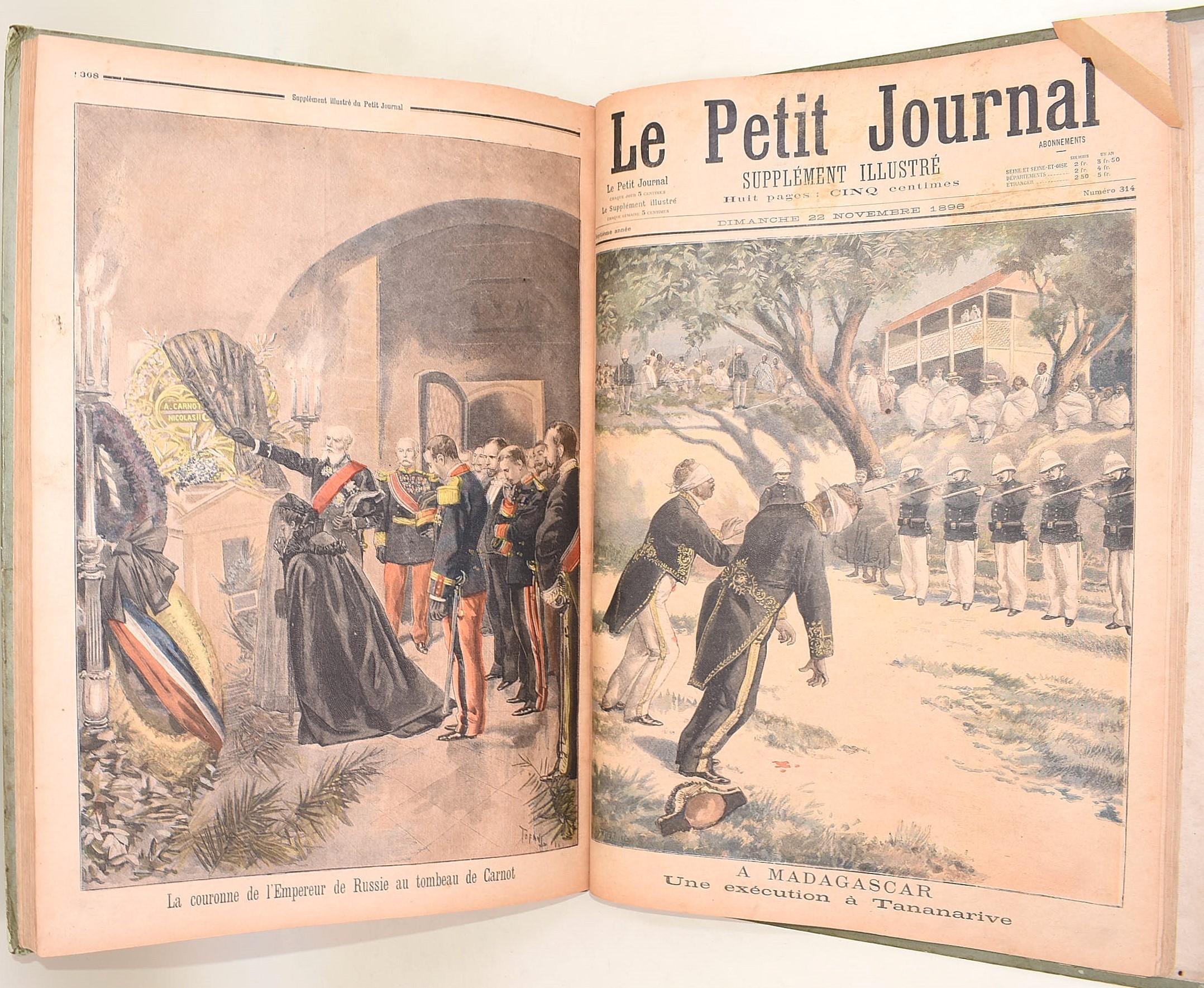 Periodici illustrati francesi, “Le Journal Illustré” (1890), “Le Petit Journal. Supplément illust...