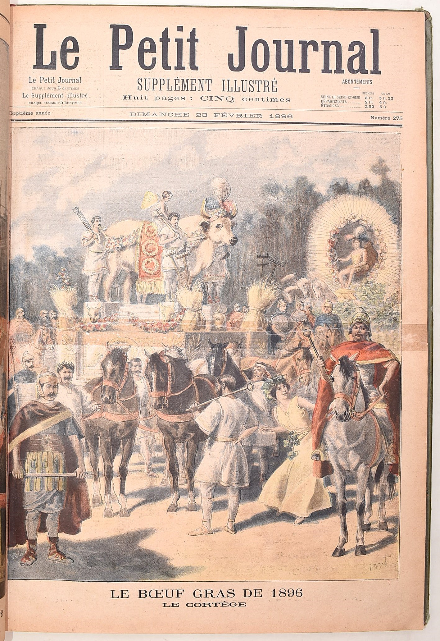 Periodici illustrati francesi, “Le Journal Illustré” (1890), “Le Petit Journal. Supplément illust...