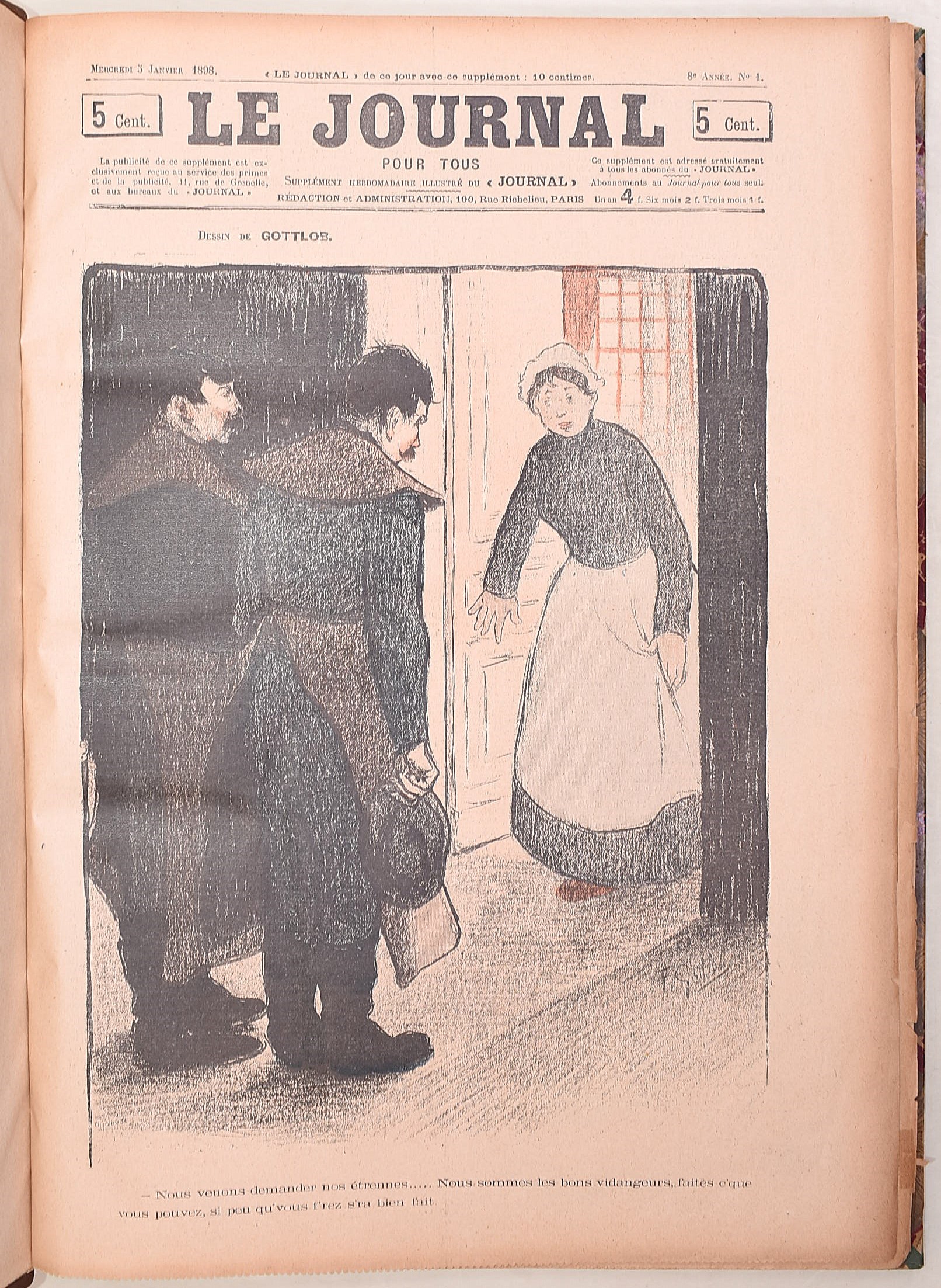 Periodici illustrati francesi, “Le Journal Illustré” (1890), “Le Petit Journal. Supplément illust...