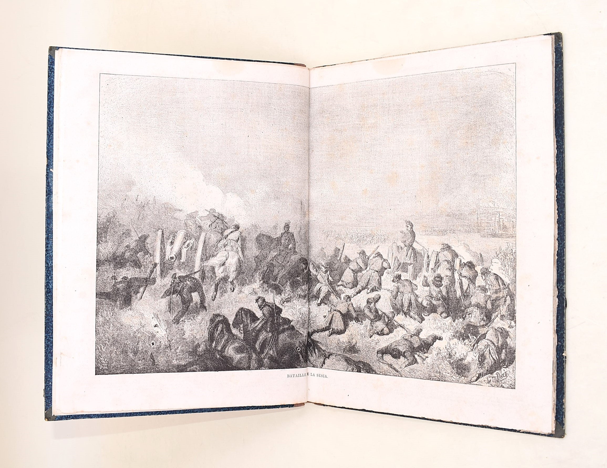 France et Sardaigne, Guerre d'Italie (1859), volume in-4° con illustrazioni