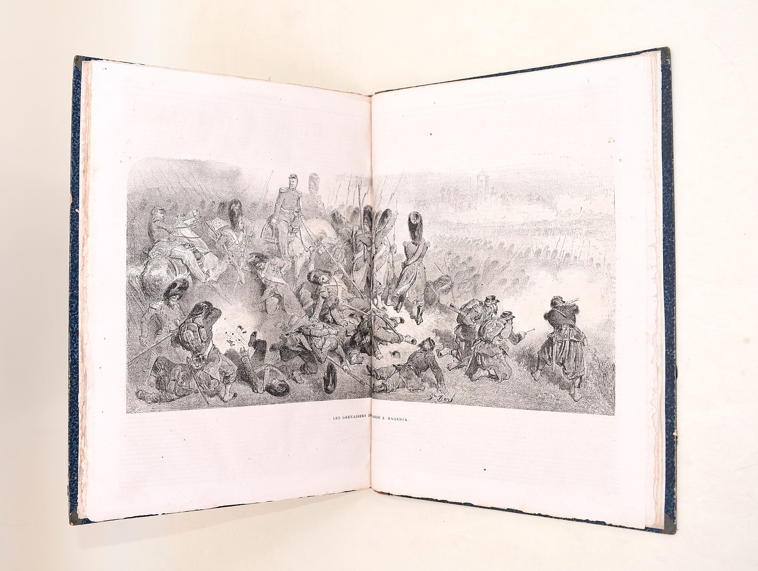 France et Sardaigne, Guerre d'Italie (1859), volume in-4° con illustrazioni