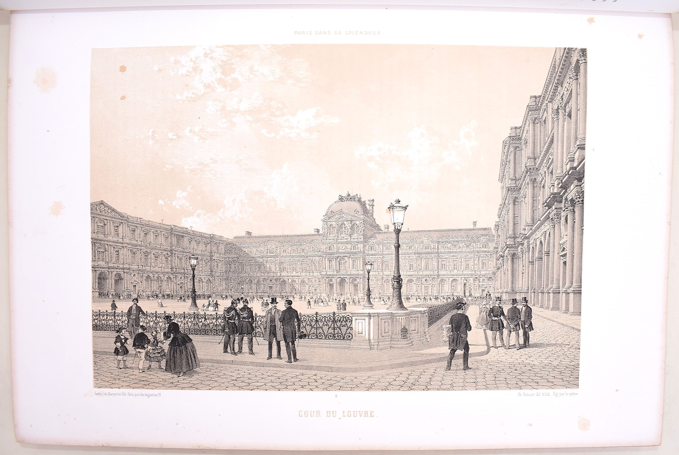 Henri Charpentier, Paris dans sa splendeur (1861), edizione illustrata in tre volumi in-folio