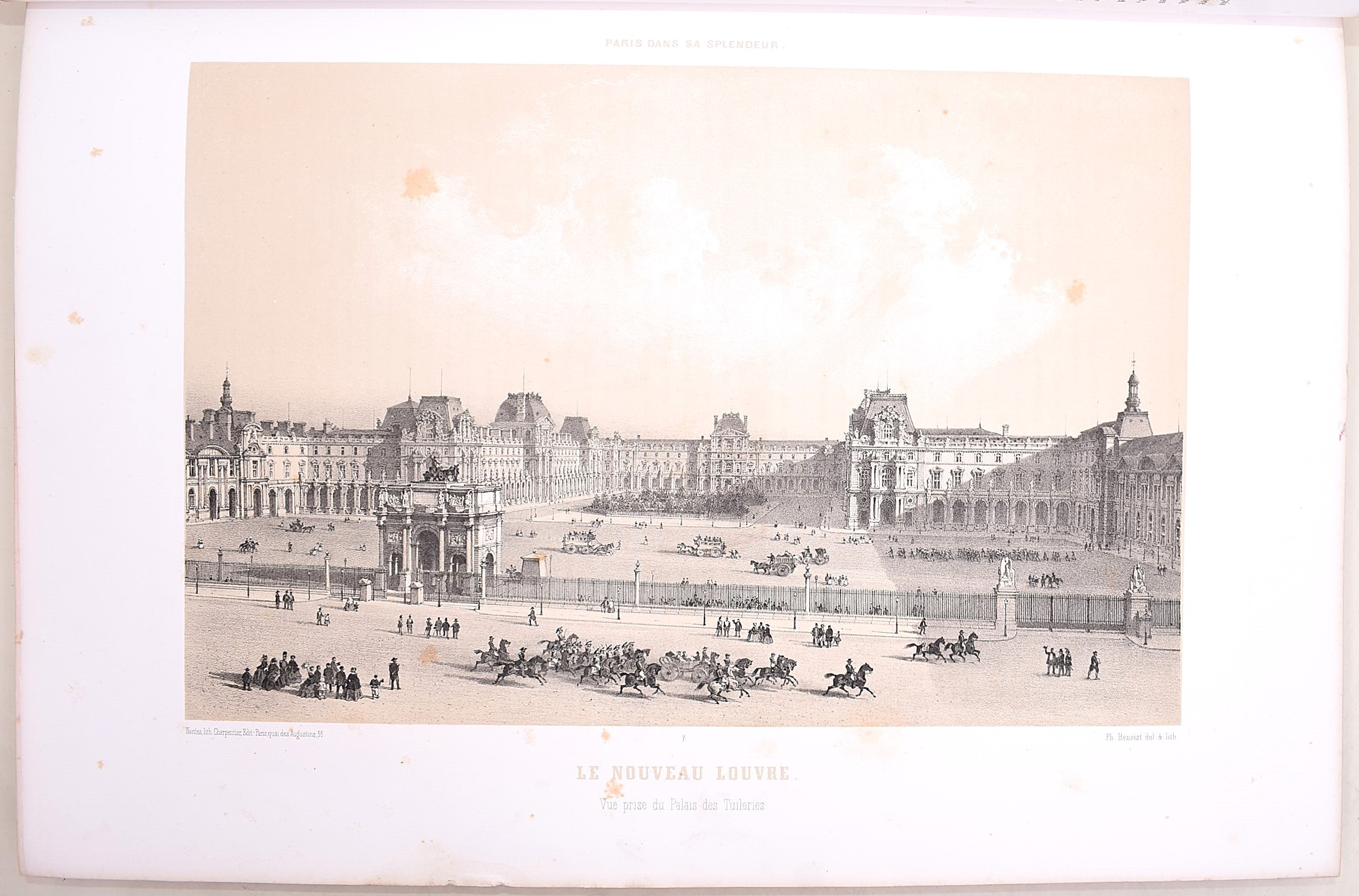 Henri Charpentier, Paris dans sa splendeur (1861), edizione illustrata in tre volumi in-folio