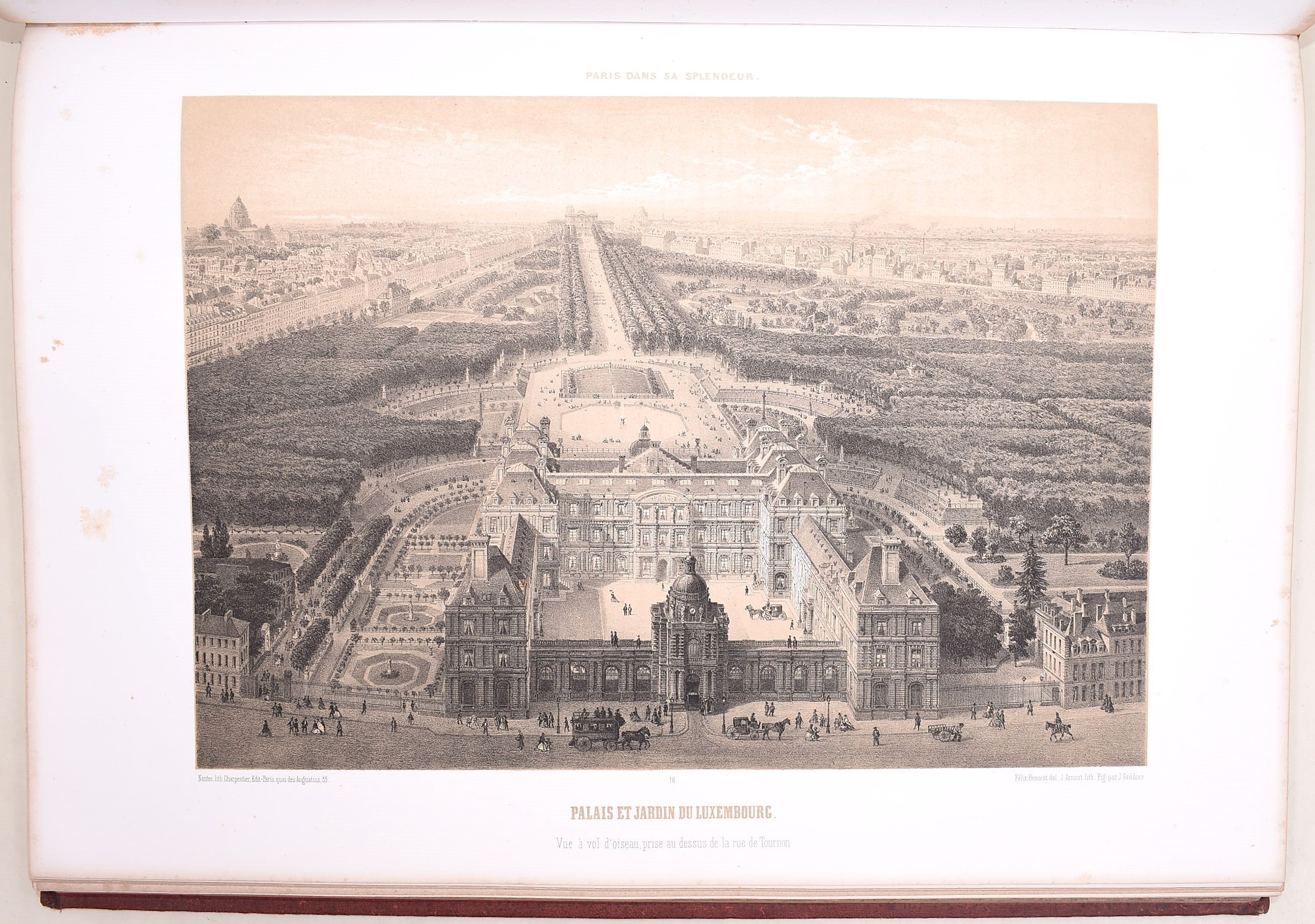 Henri Charpentier, Paris dans sa splendeur (1861), edizione illustrata in tre volumi in-folio