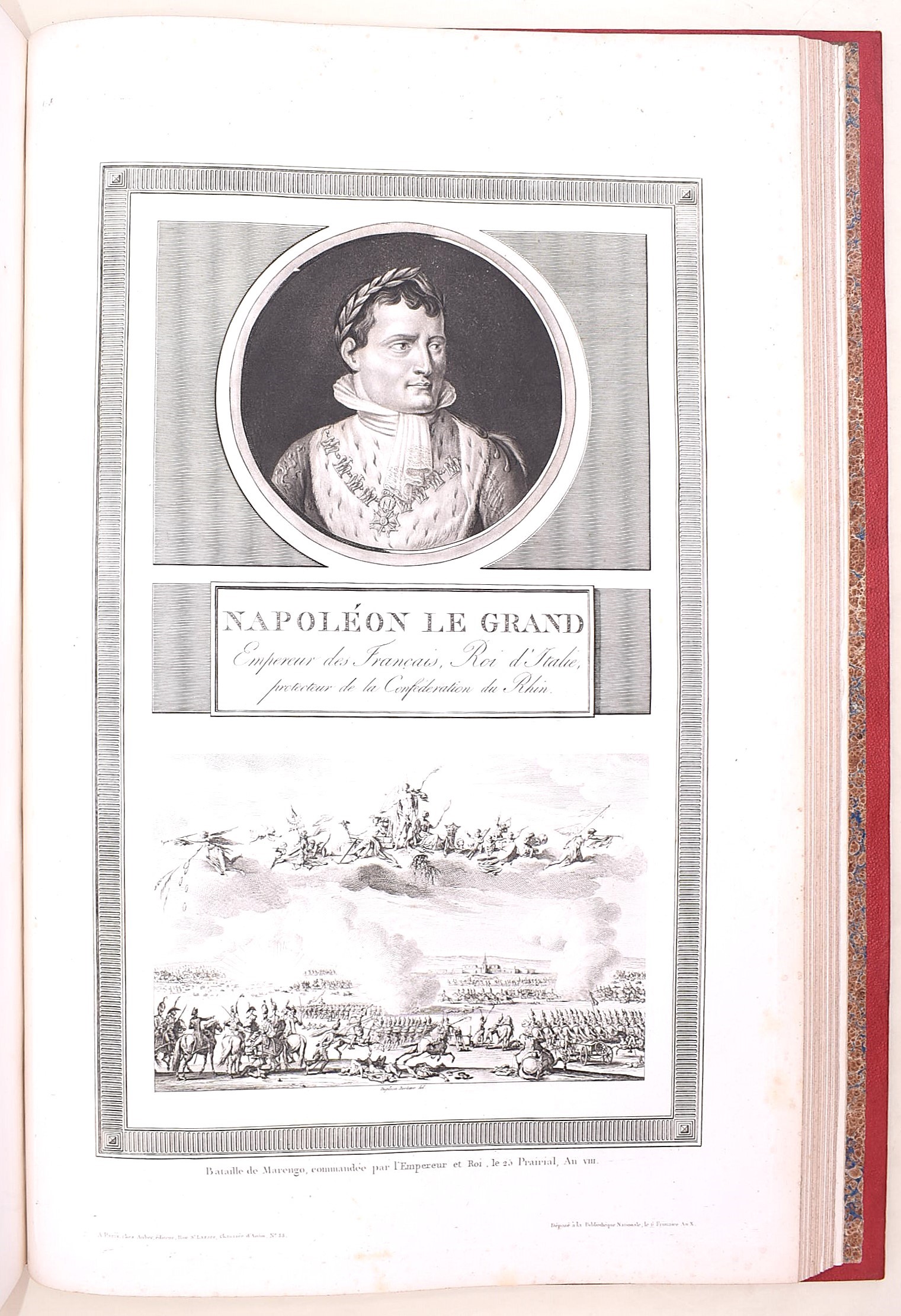 Paris, 1804, Collezione completa dei «Tableaux historiques de la Révolution française», 3 volumi ...