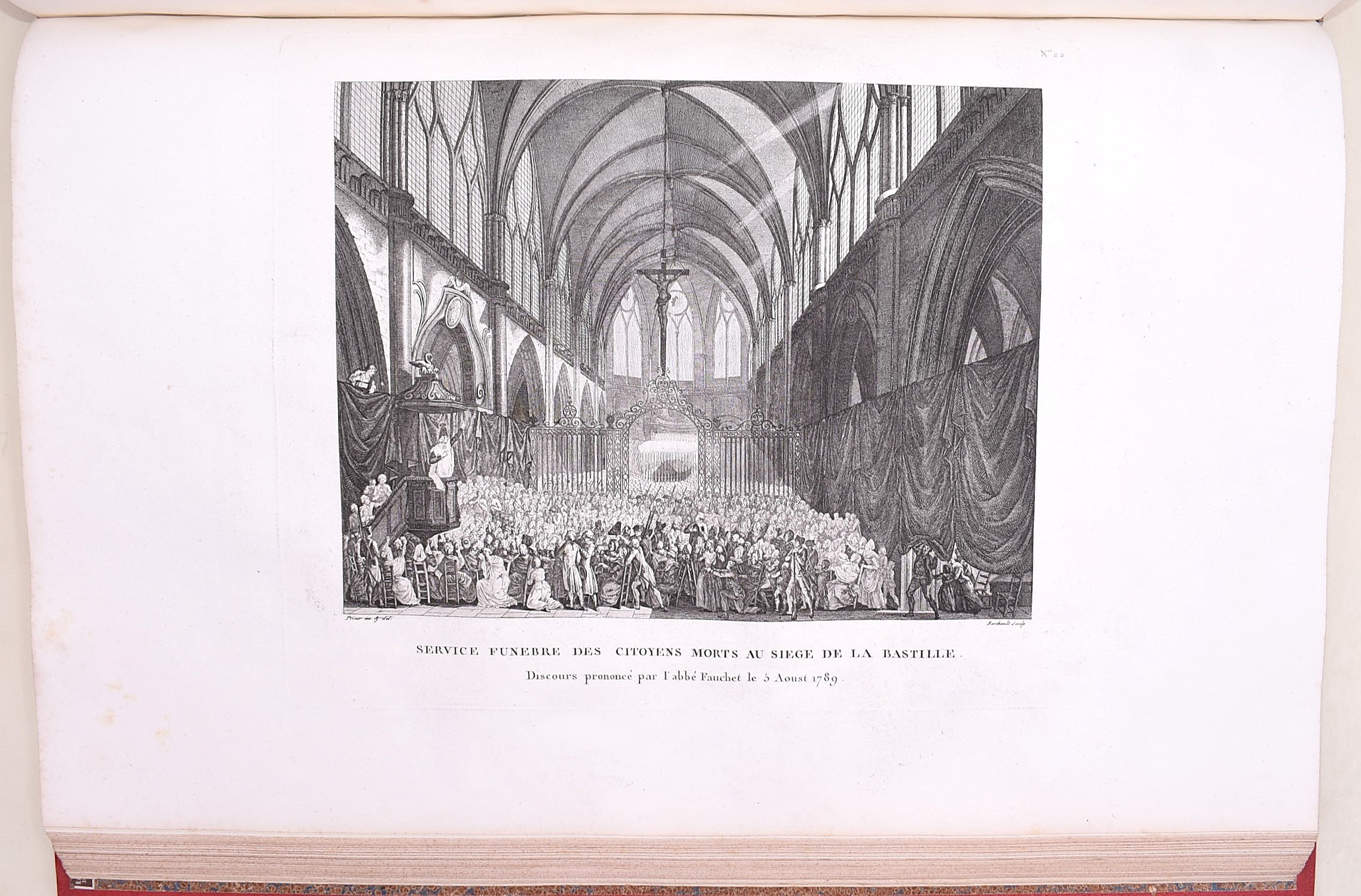 Paris, 1804, Collezione completa dei «Tableaux historiques de la Révolution française», 3 volumi ...