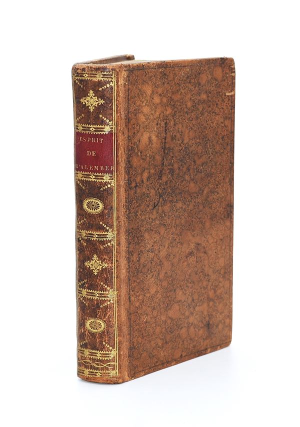Esprit, Maximes et Principes de D’Alembert, 1789