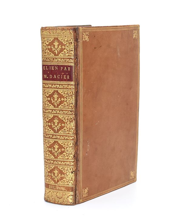 Histoires diverses d’Élien, traduites du grec, avec des remarques, 1772
