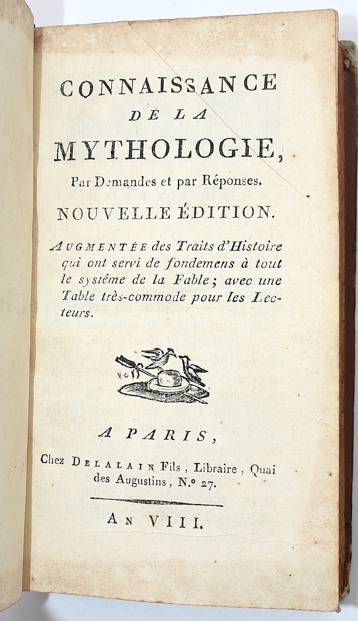 Tacite, Œuvres traduite en françois e Connaissance de la mythologie (edizioni del XVIII secolo)