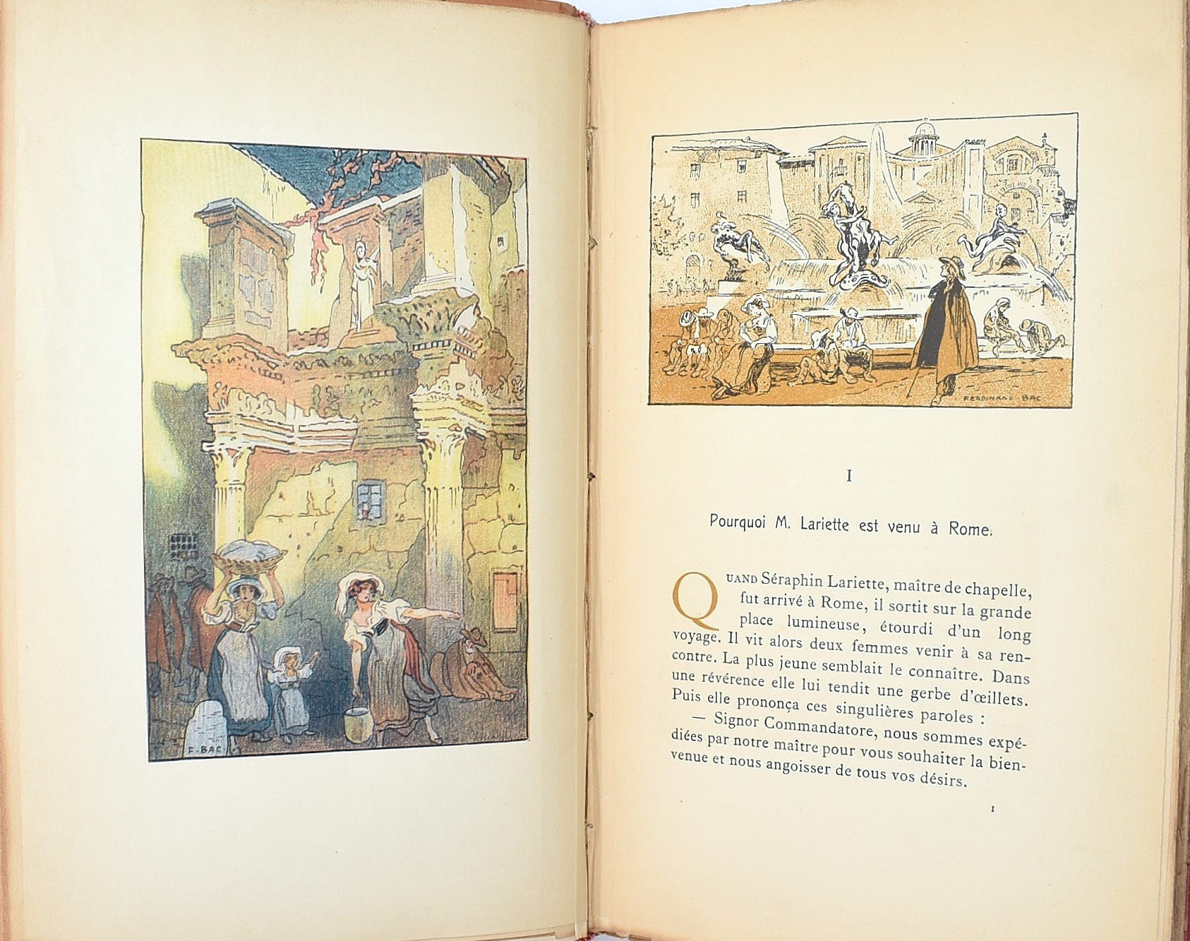Paris, Louis Conard, Libraire-Éditeur, Bac. La volupté romaine, 1922