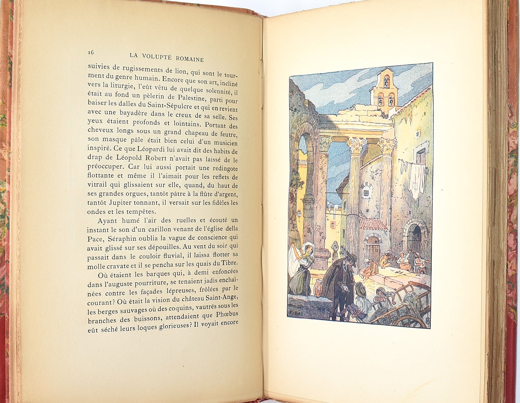 Paris, Louis Conard, Libraire-Éditeur, Bac. La volupté romaine, 1922