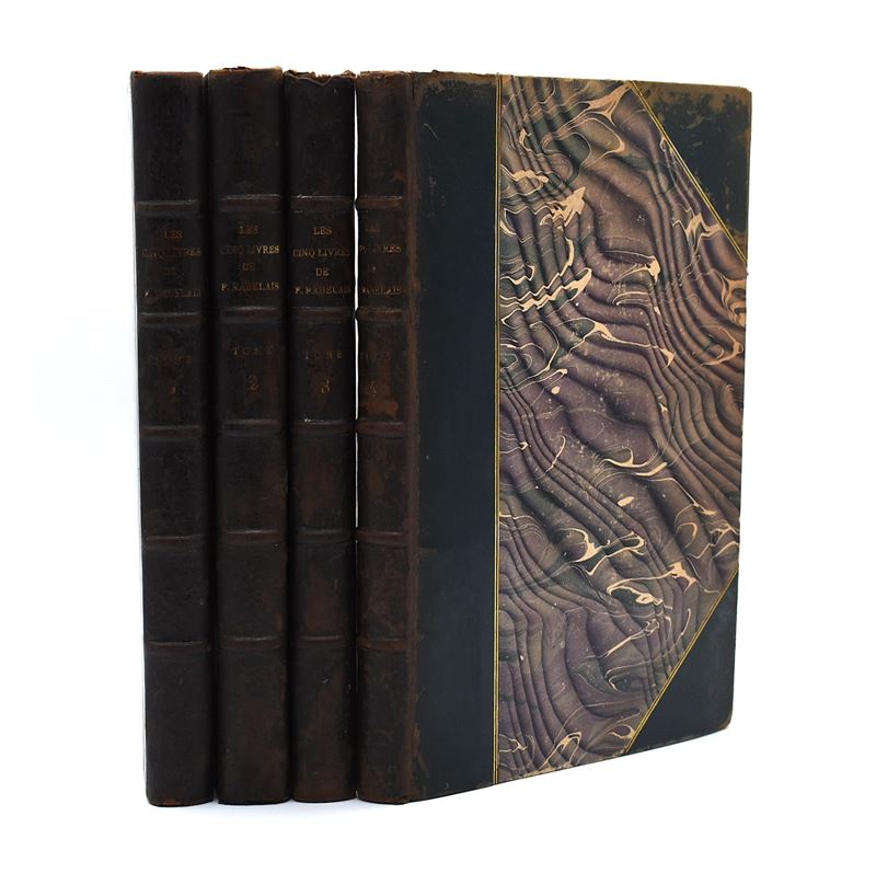 Rabelais, Les cinq livres de F. Rabelais