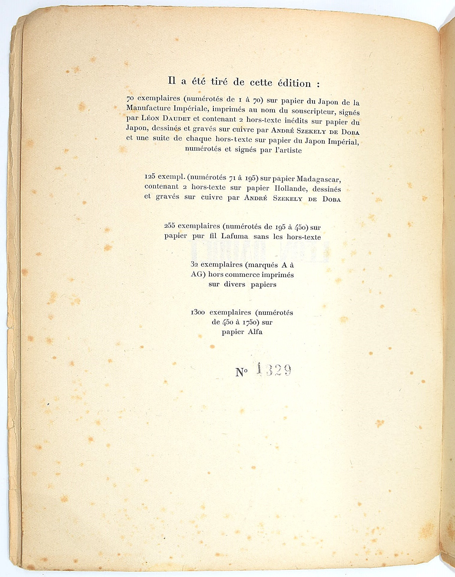Literature Française XIX-XX Siècle: Gautier Et Daudet