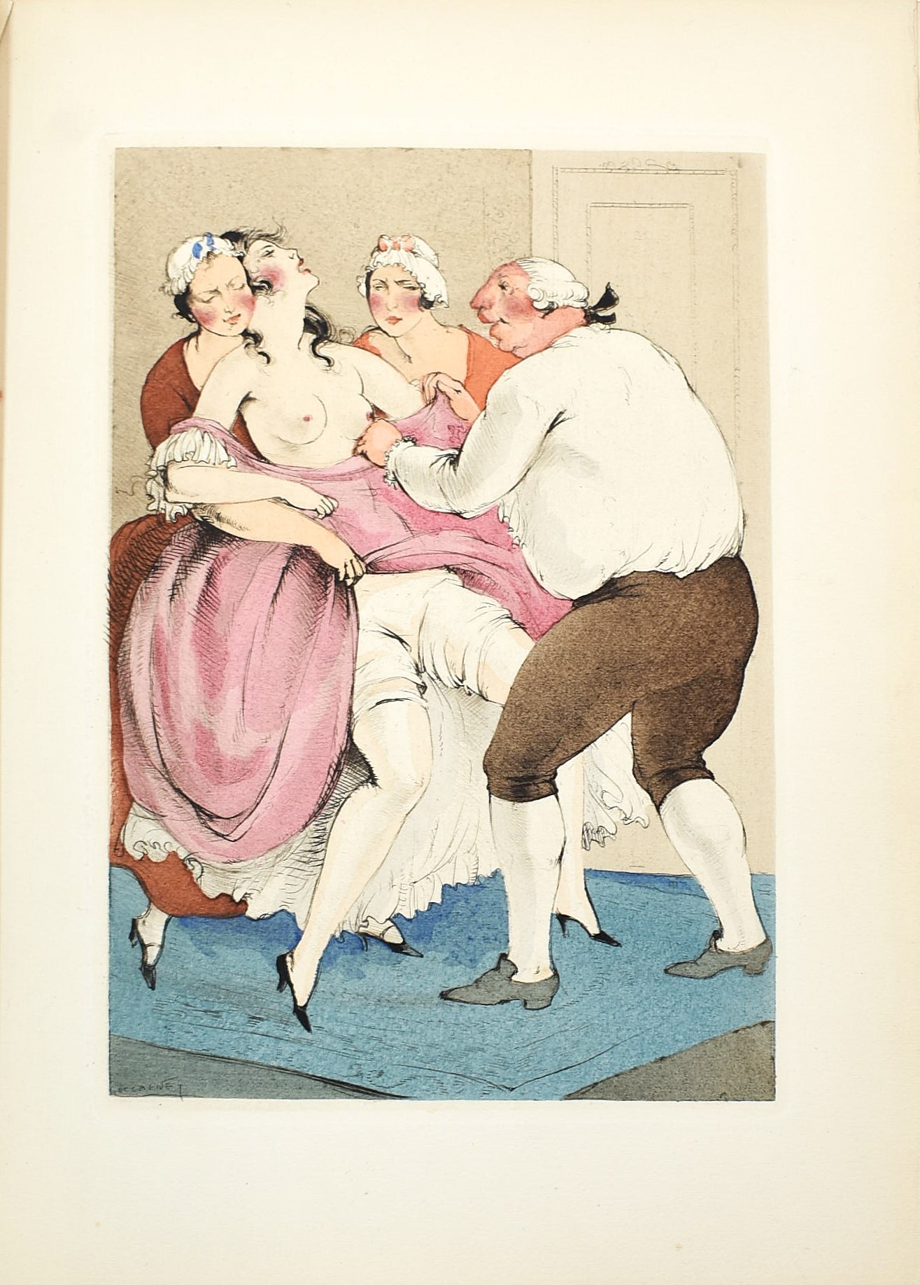 De La Bretonne, Restif: Le pied de fanchette ou le soulier coleur de Rose