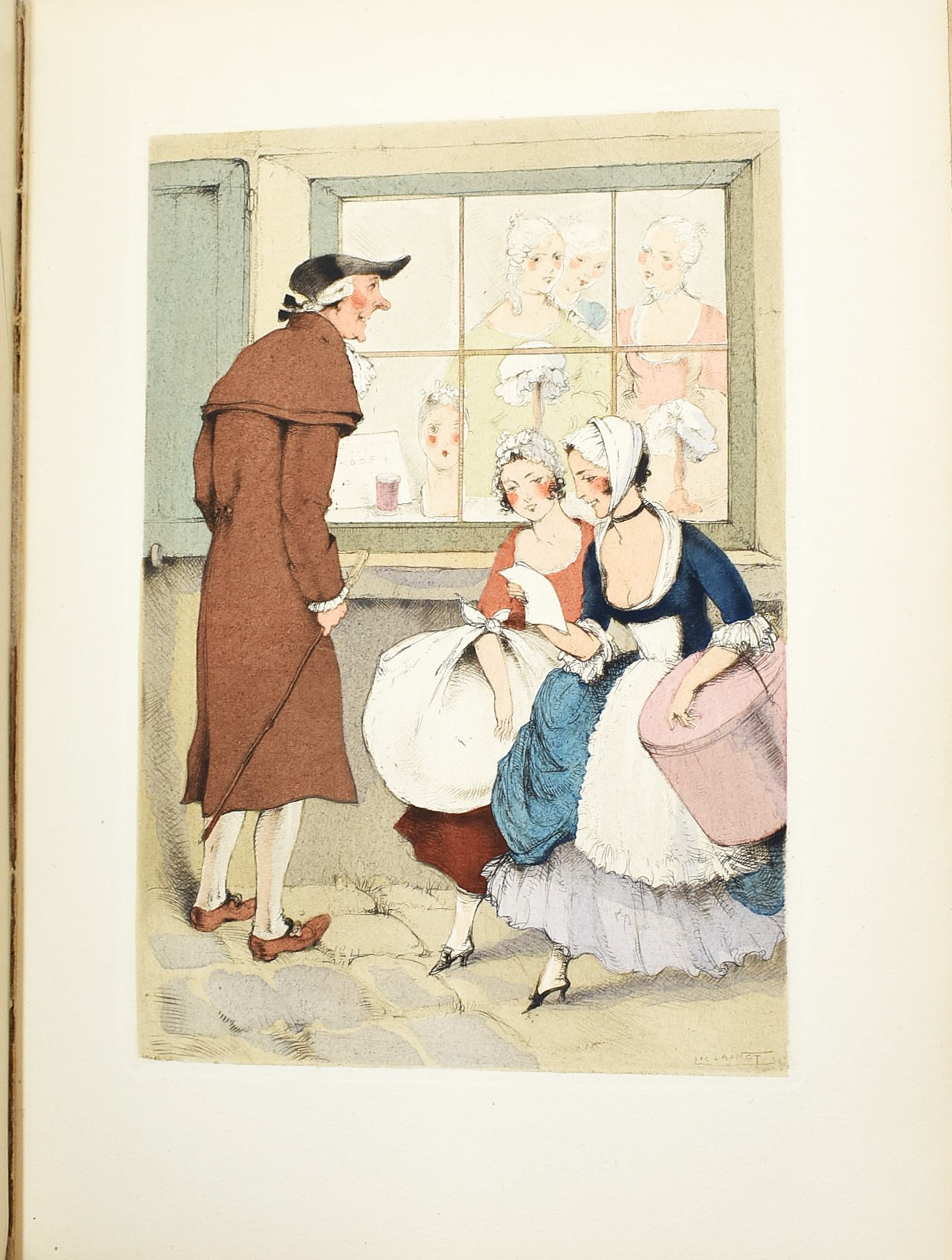 De La Bretonne, Restif: Le pied de fanchette ou le soulier coleur de Rose