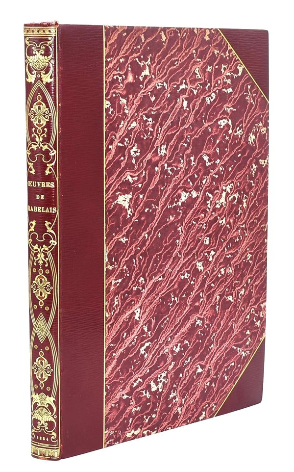 Œuvres de Rabelais contenant la vie de Gargantua et celle de Pantagruel, 1854