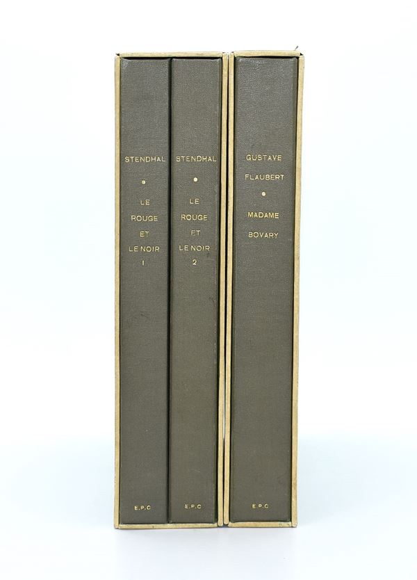 Stendhal - Flaubert. Paris, Editions Jacques Vautrain, 1946