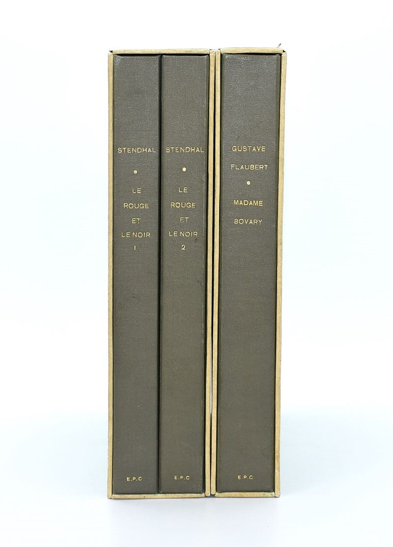 Stendhal - Flaubert. Paris, Editions Jacques Vautrain, 1946