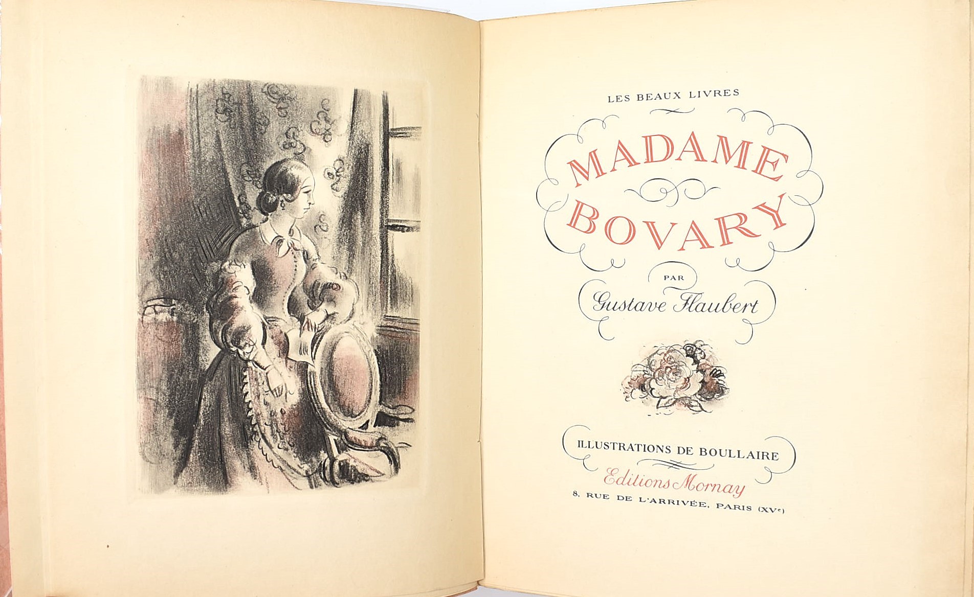 Flaubert, Gustave: Madame Bovary, edizione illustrata (1930)