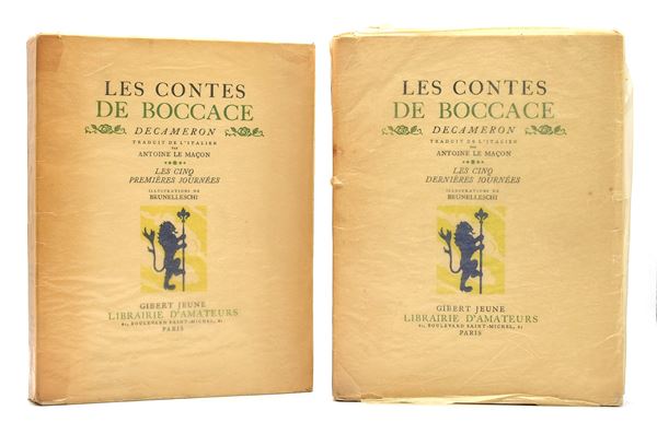 Les Contes de Boccace. Decameron. Traduit de l’Italien par Antoine Le Maçon, 1934