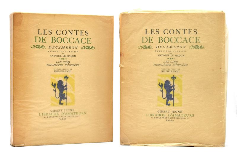 Antoine Le Maçon, Les Contes de Boccace. Decameron (traduzione dall’italiano), 1934
