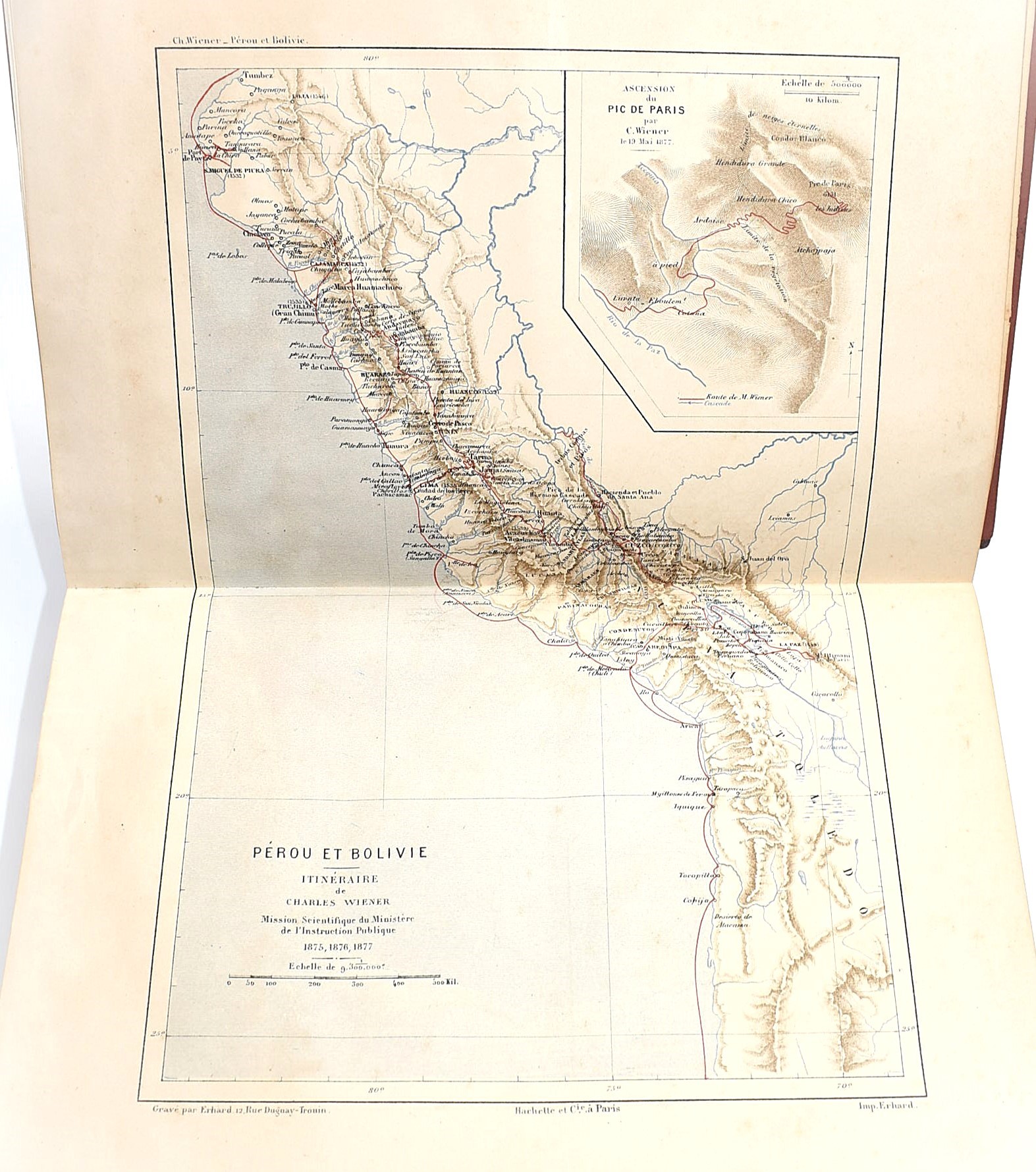 Wiener, Charles, Pérou et Bolivie. Récit de Voyage (1880)