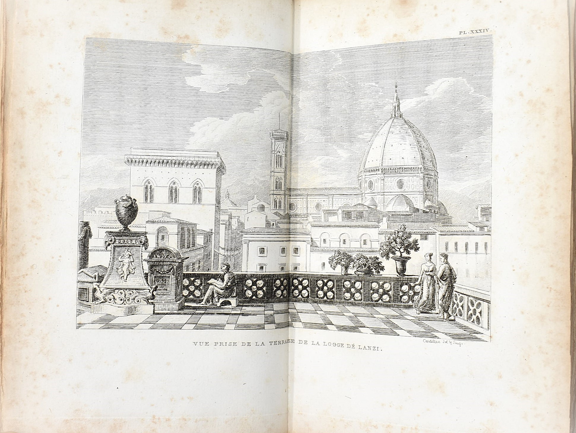 Castellan, A., Lettres sur l’Italie faisant suite aux lettres sur la morée, l’Hellespont et Const...