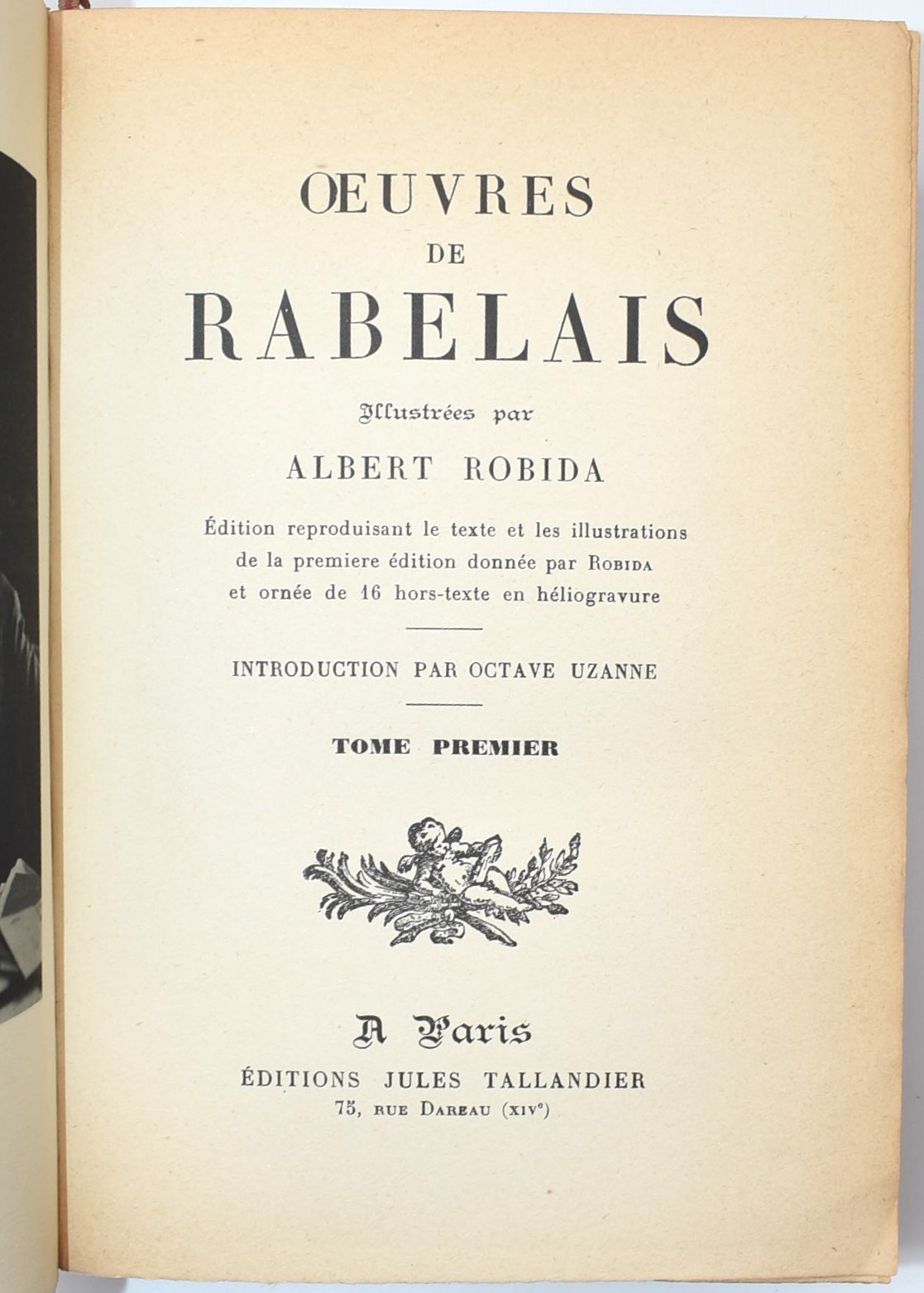 Rabelais (attribuzione), Œuvres de Rabellais, edizione illustrata da Albert Robida