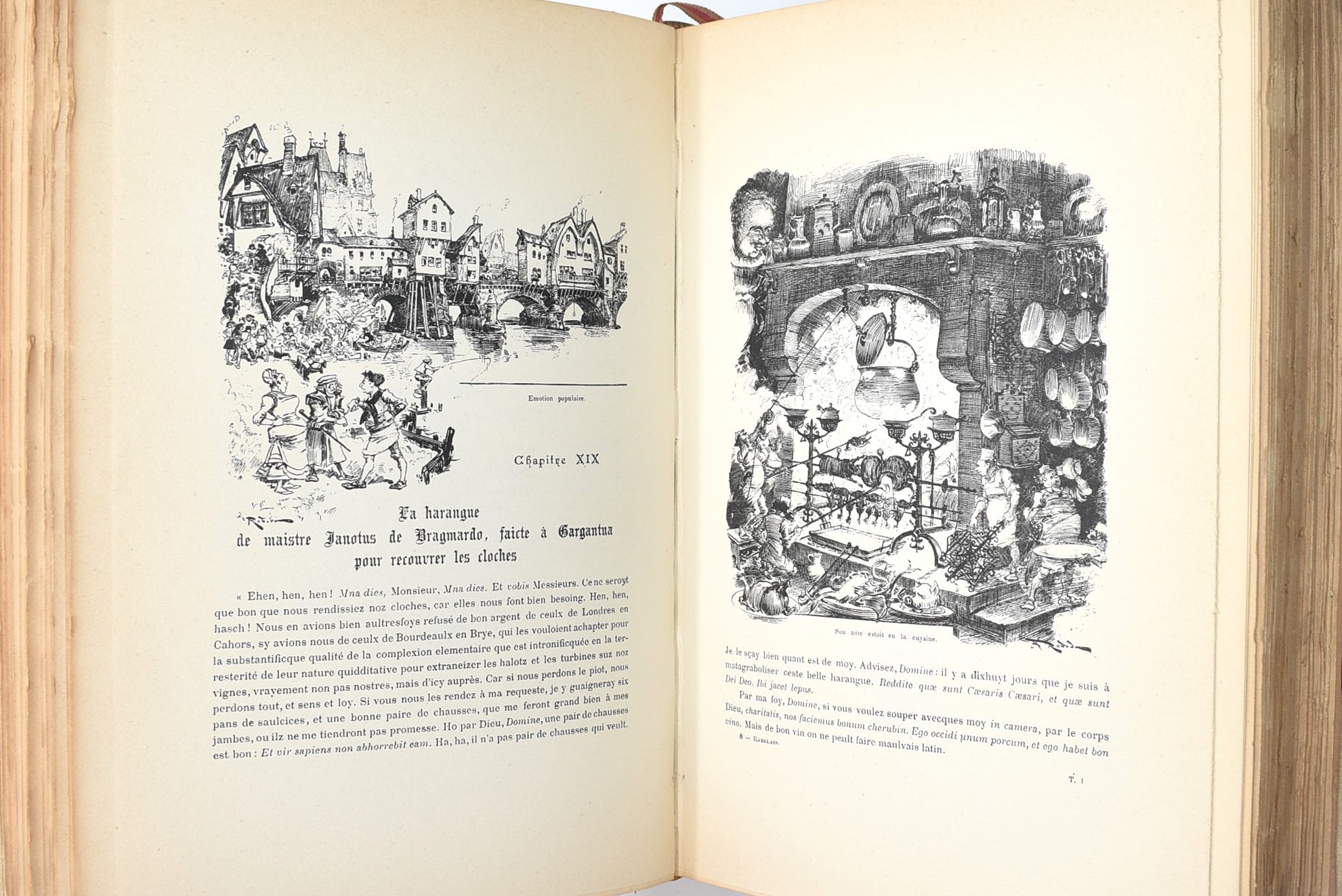 Rabelais (attribuzione), Œuvres de Rabellais, edizione illustrata da Albert Robida