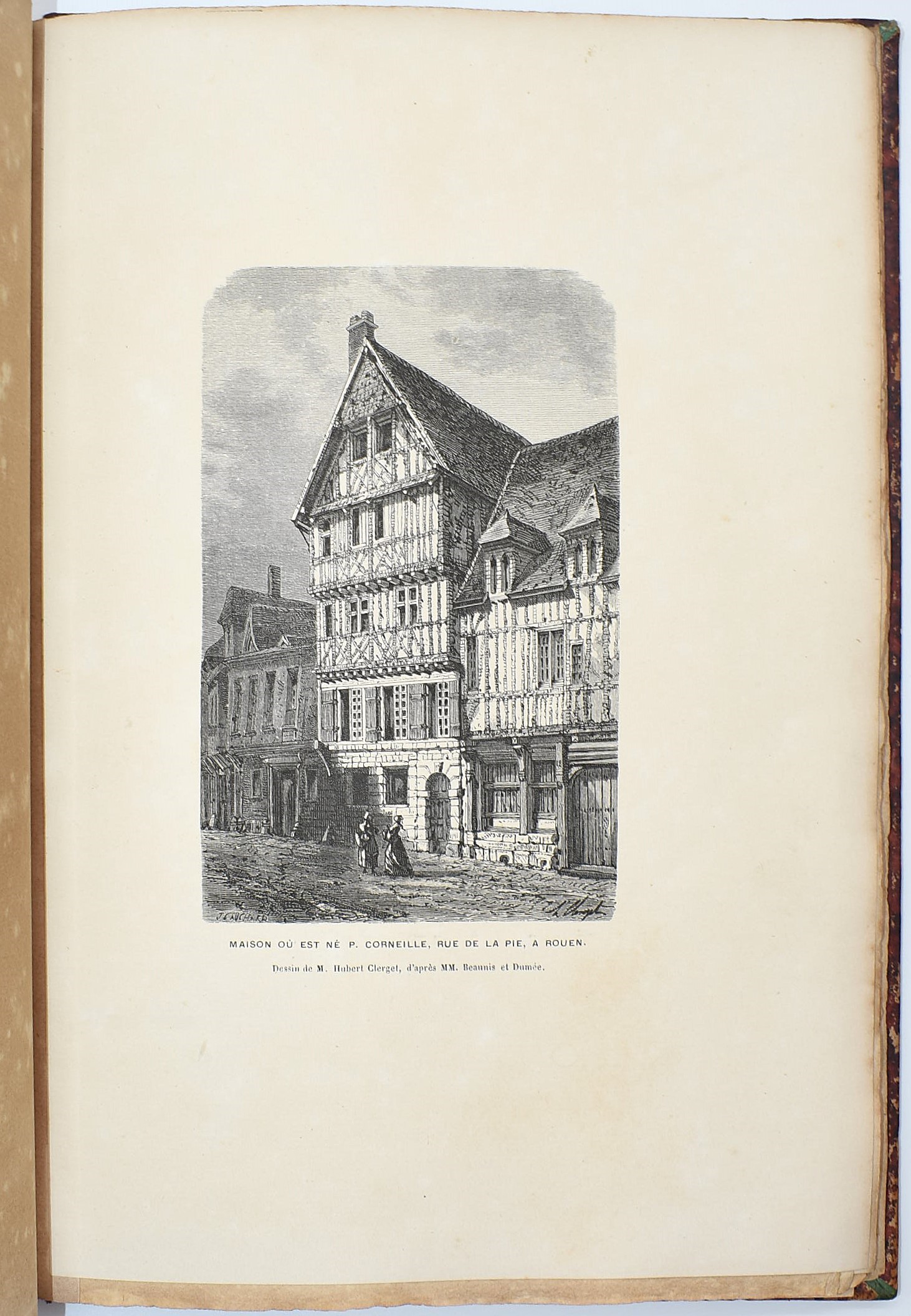 Marty-Laveaux (M. Ch.), Œuvres de P. Corneille – Album illustrato con facsimili autografi (Hachet...