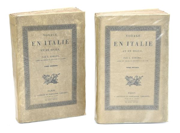 Simond, L: Voyage en Italie et en Sicile, 1828