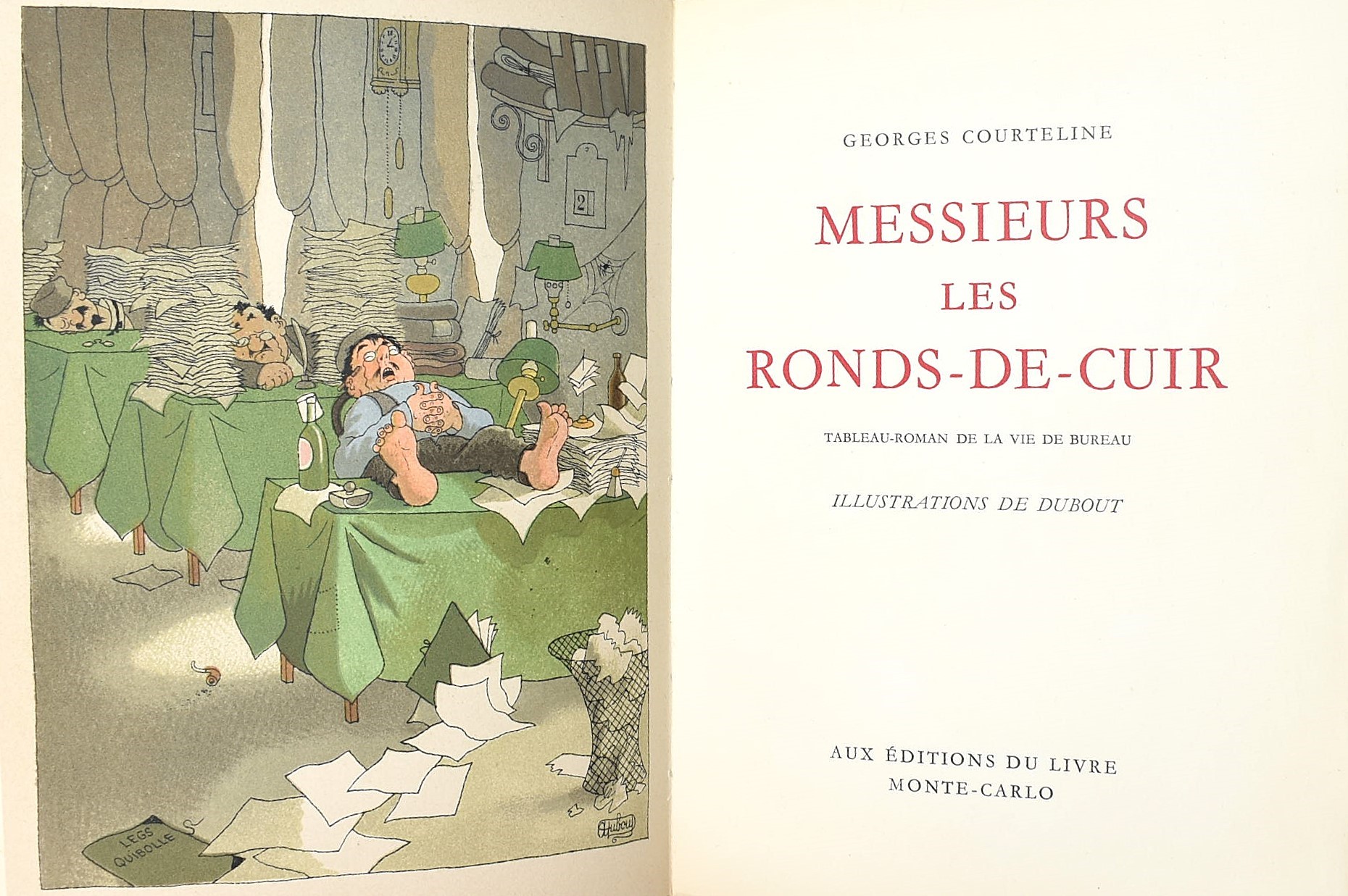Guy de Maupassant, Boule de Suif; Georges Courteline, Messieurs les ronds-de-cuir; Béroalde de Ve...