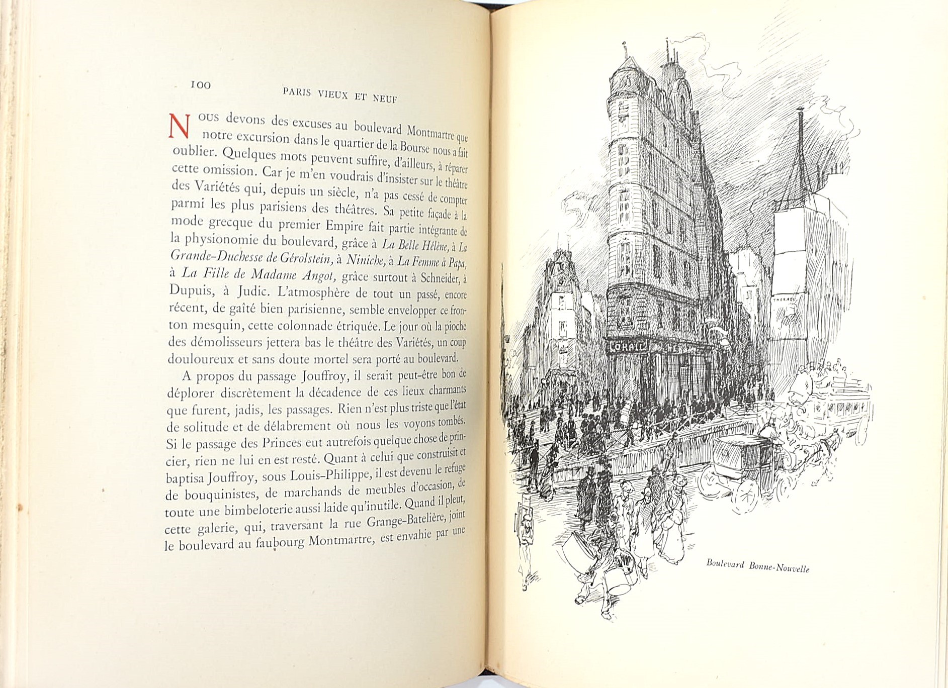 André Billy, Paris Vieux & Neuf. La rive gauche - droite, edizione illustrata, 1909