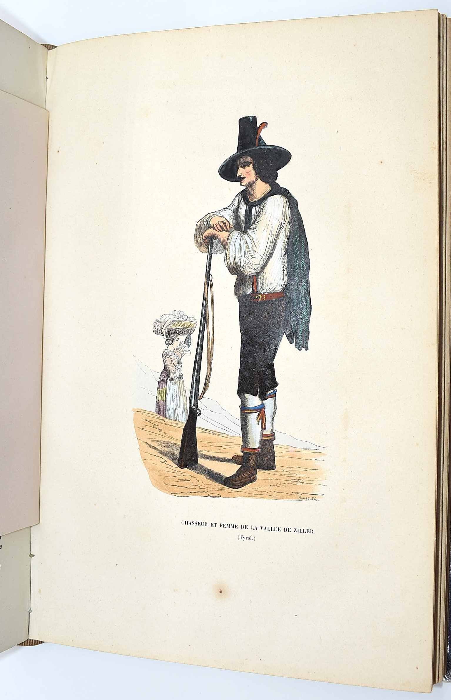 Auguste Wahlen, Mœurs, usages et costumes. Repertorio illustrato (1843-1844), in 4 volumi