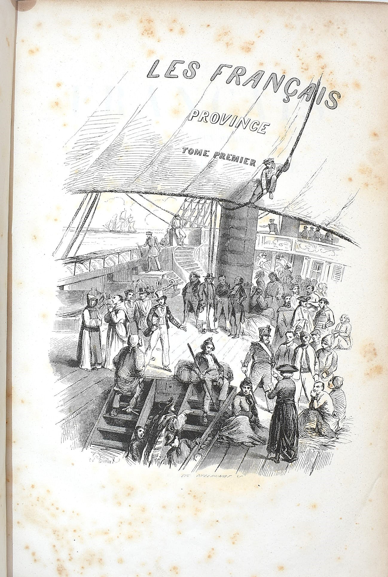 L. Curmer, Les Français peints par eux-mêmes. Encyclopédie morale du dix-neuvième siècle (1841-18...