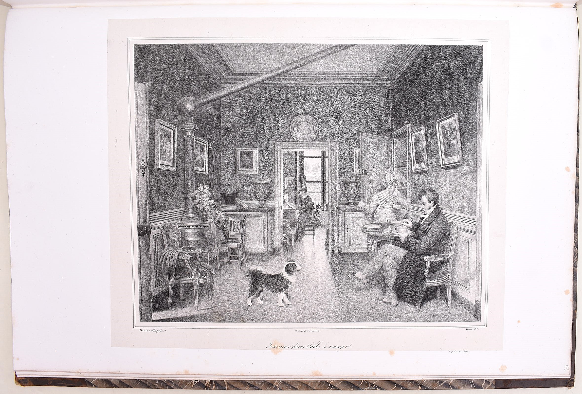 Le Chevalier Bonnemaison, Galerie de son altesse royale Madame la Duchesse de Berry, 1822 (edizio...