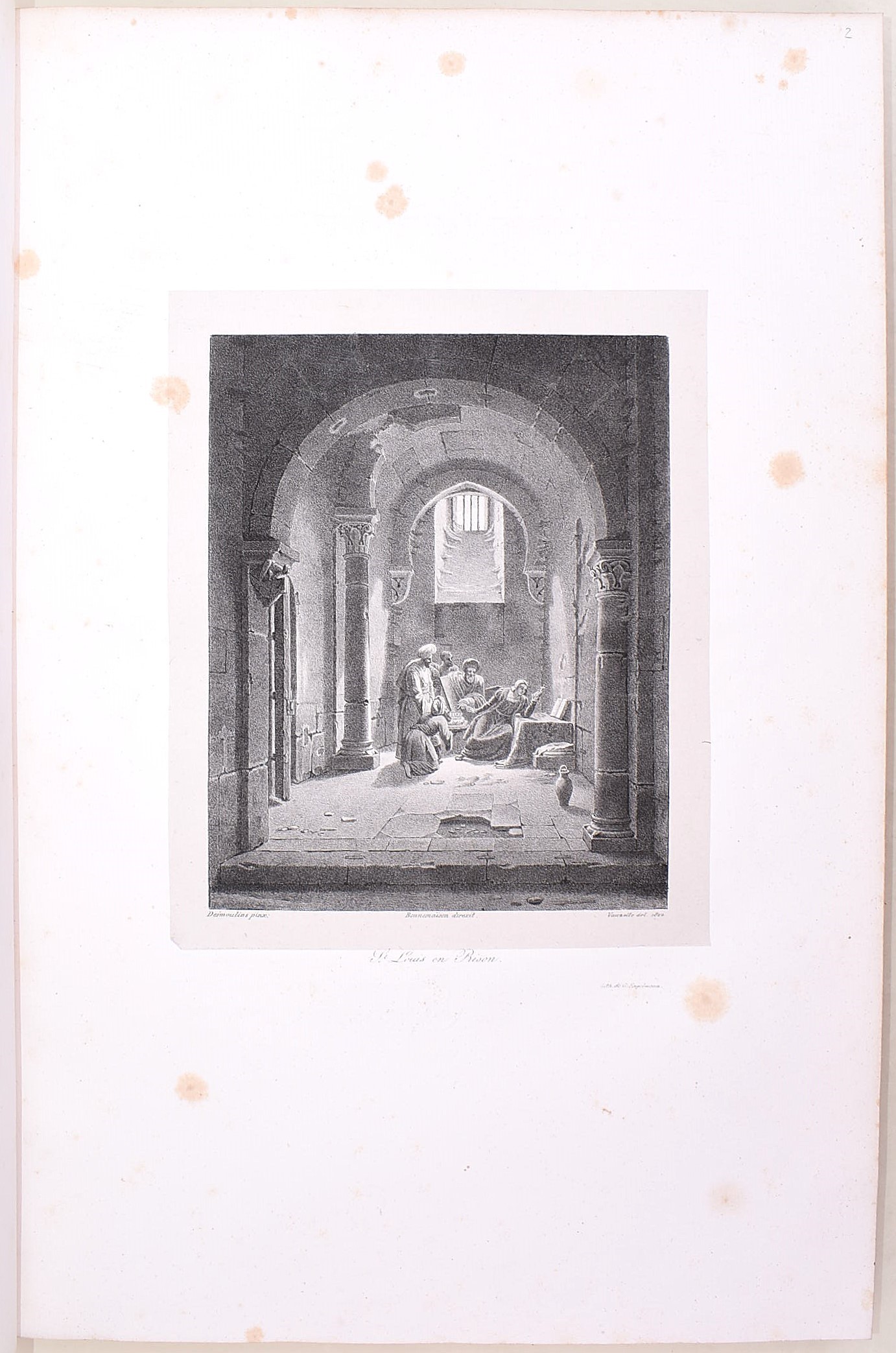 Le Chevalier Bonnemaison, Galerie de son altesse royale Madame la Duchesse de Berry, 1822 (edizio...