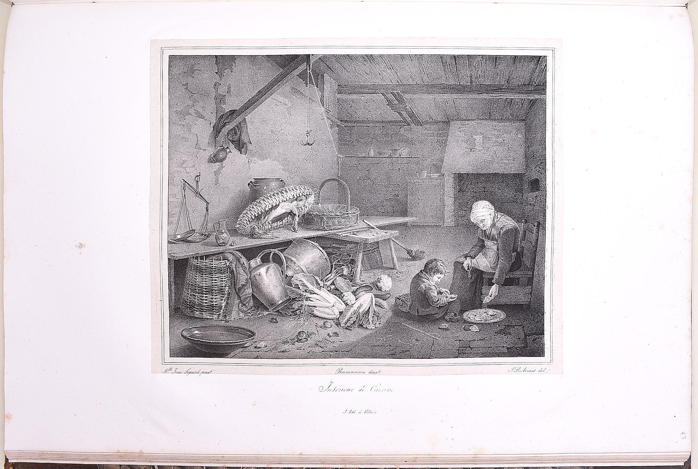 Le Chevalier Bonnemaison, Galerie de son altesse royale Madame la Duchesse de Berry, 1822 (edizio...