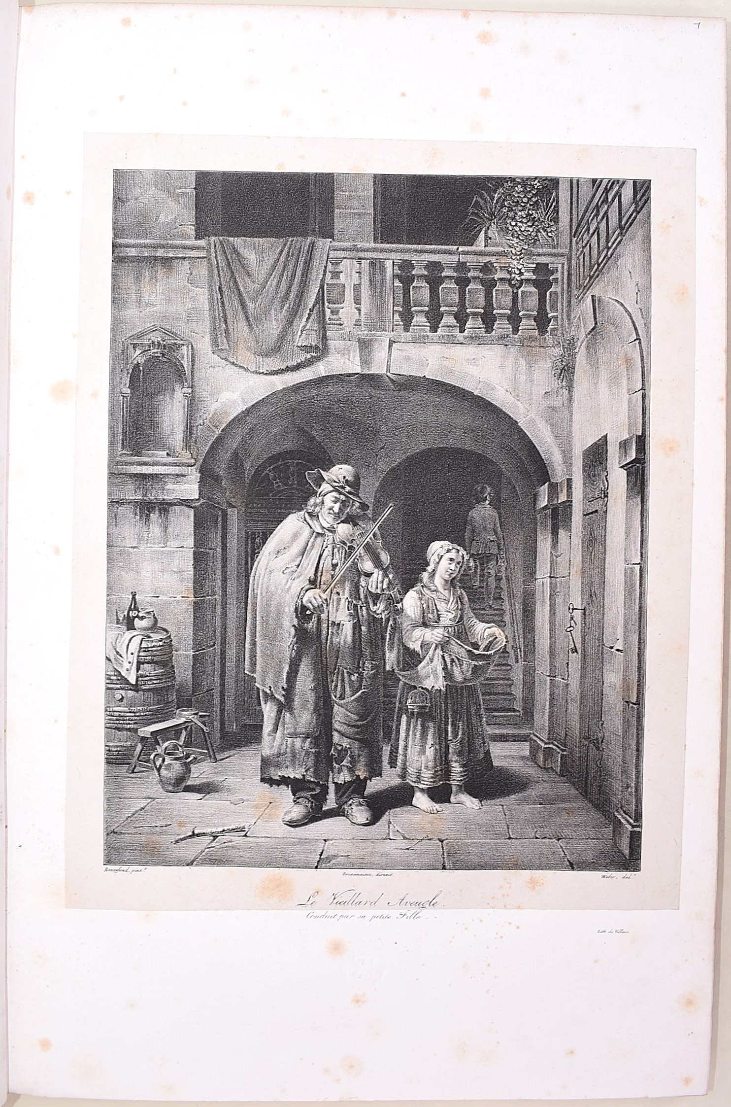 Le Chevalier Bonnemaison, Galerie de son altesse royale Madame la Duchesse de Berry, 1822 (edizio...