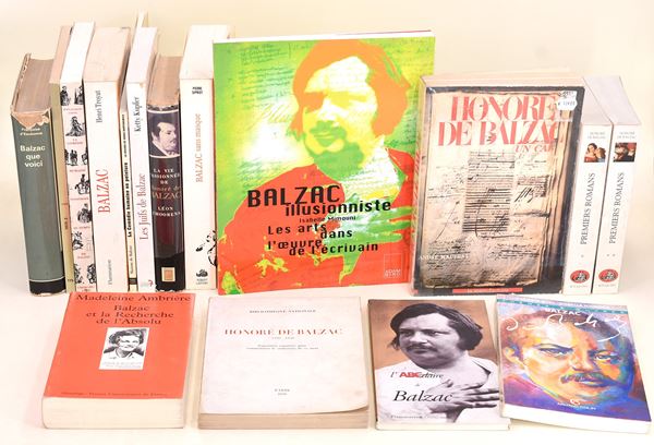 HONORÉ DE BALZAC – Opere, primi romanzi e ampia raccolta di studi critici e biografici (16 volumi)