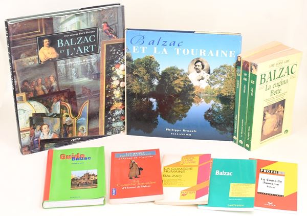 HONORÉ DE BALZAC – Opere in traduzione italiana e strumenti critici su “La Comédie humaine” (10 volumi)