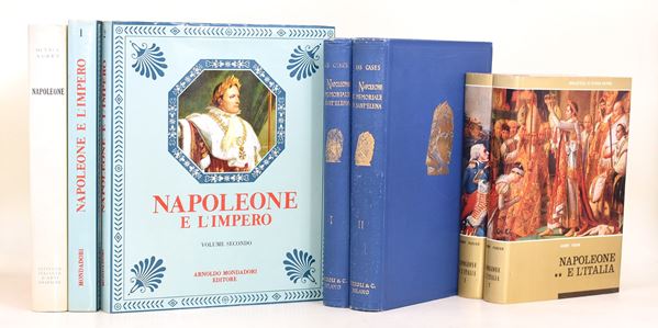 NAPOLEONE BONAPARTE – Memorialistica e studi sull’Impero (7 volumi)