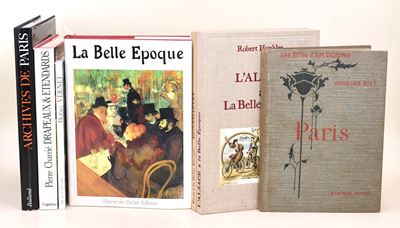 AA. VV., La Belle Époque (Parigi e società) e studi storico-iconografici: 7 volumi
