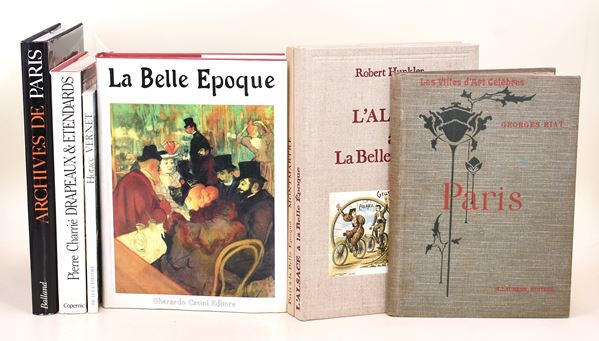 PARIGI E LA BELLE ÉPOQUE – Arte, società e iconografia tra XIX e XX secolo (7 volumi)