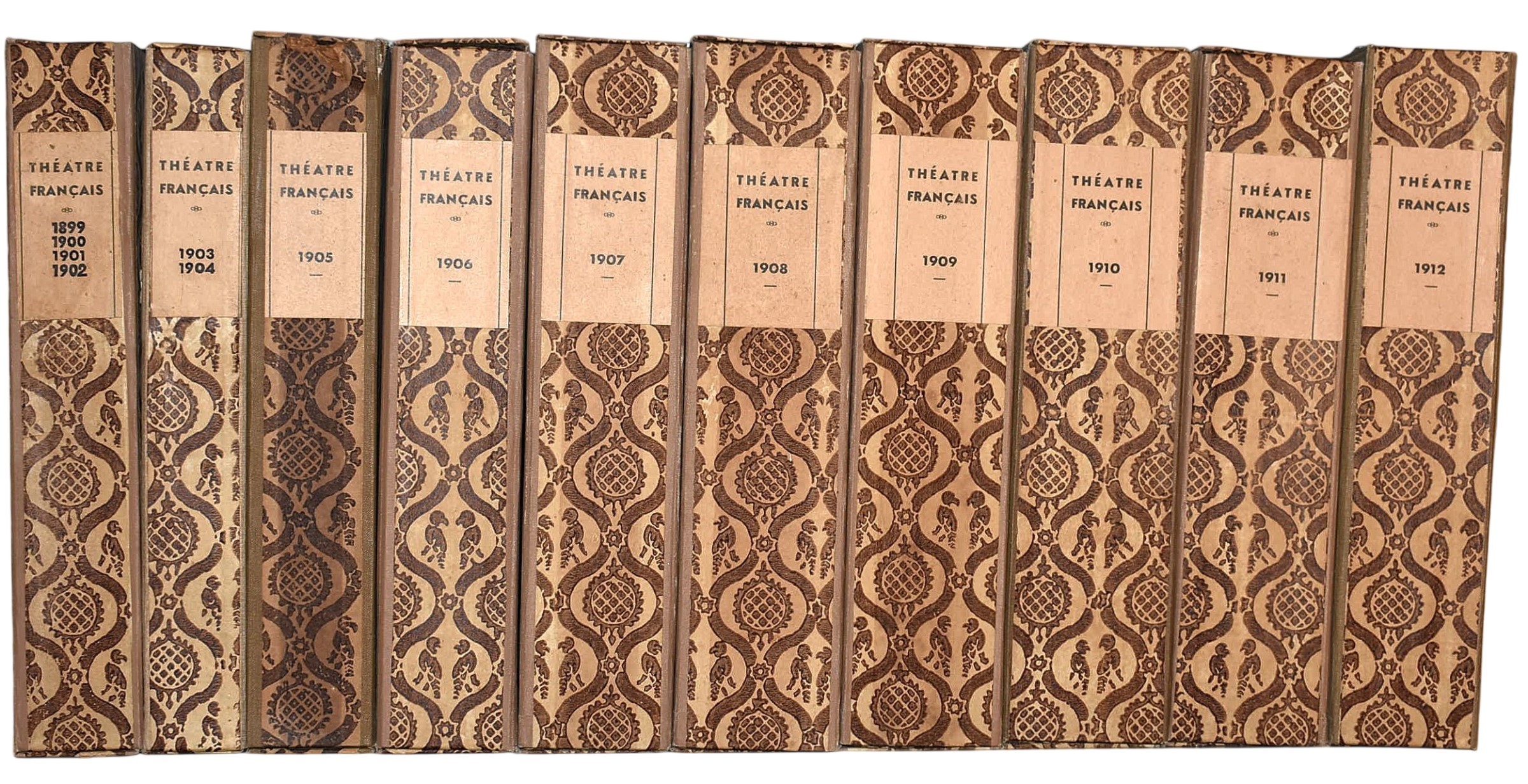 Raccolta di Théâtre Français, 33 faldoni in-4° (circa 1899-1939)