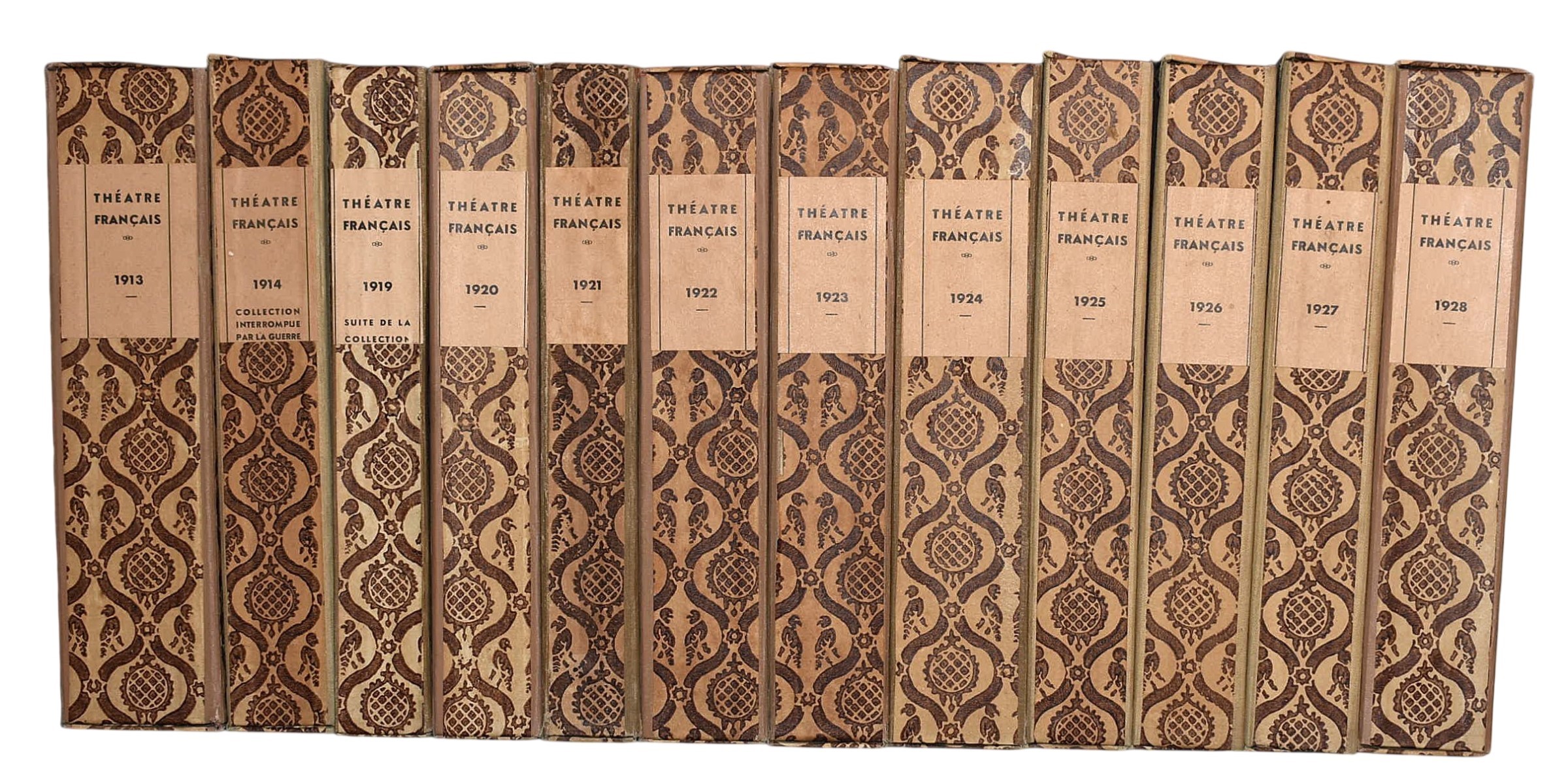 Raccolta di Théâtre Français, 33 faldoni in-4° (circa 1899-1939)