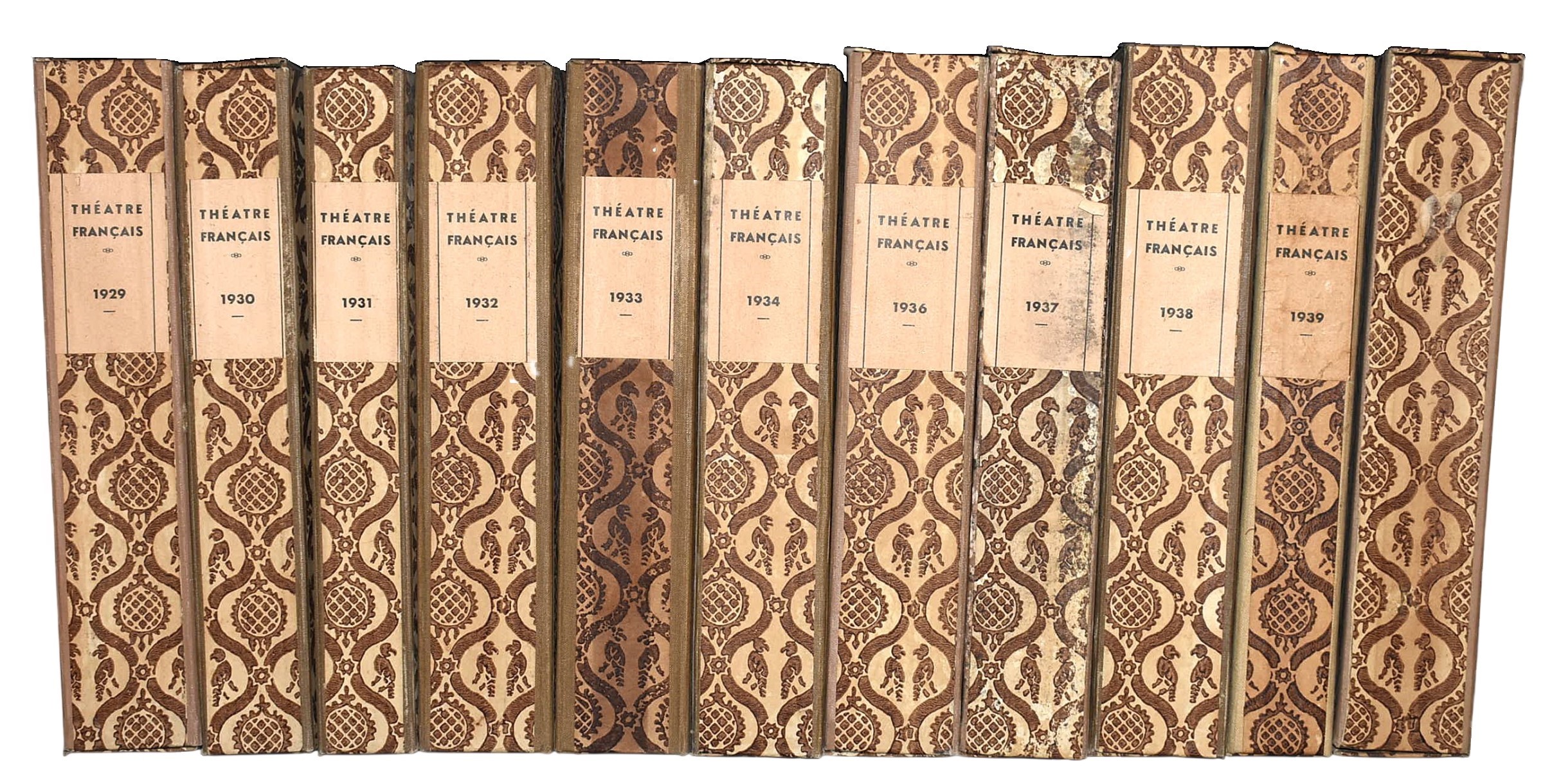 Raccolta di Théâtre Français, 33 faldoni in-4° (circa 1899-1939)