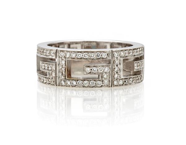 Gucci - Anello in oro e brillanti
