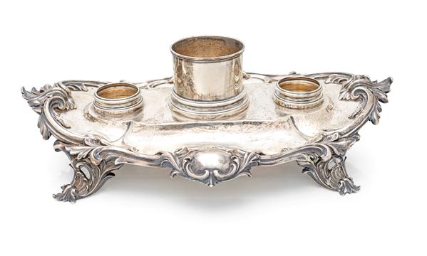 Calamaio in argento, Londra 1844