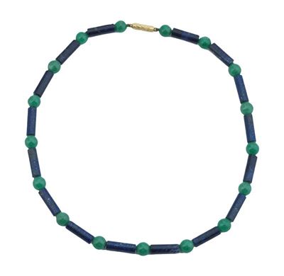 Collana Lapis e Serpentino